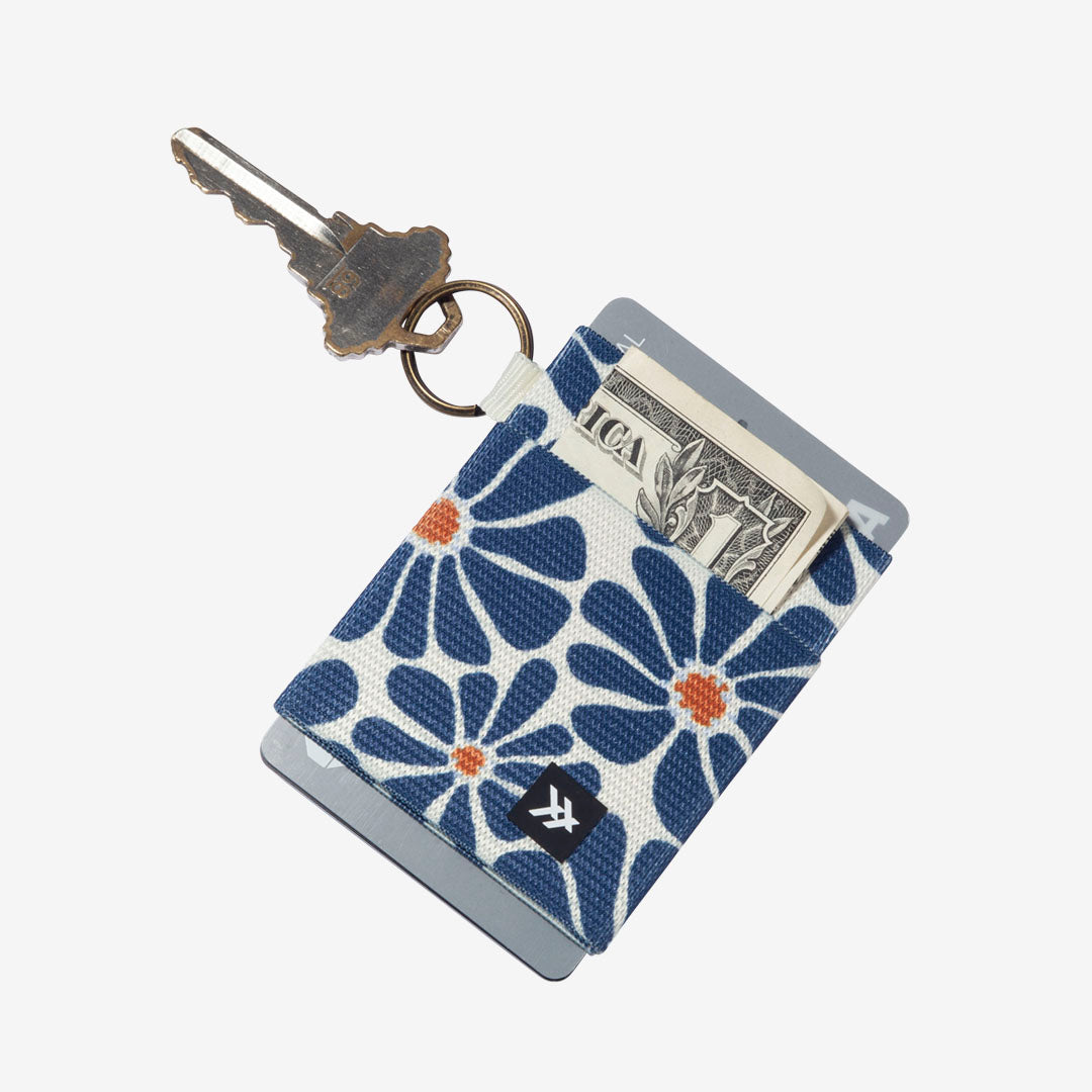 Elastic Wallet - Emmeline Navy - Thread®