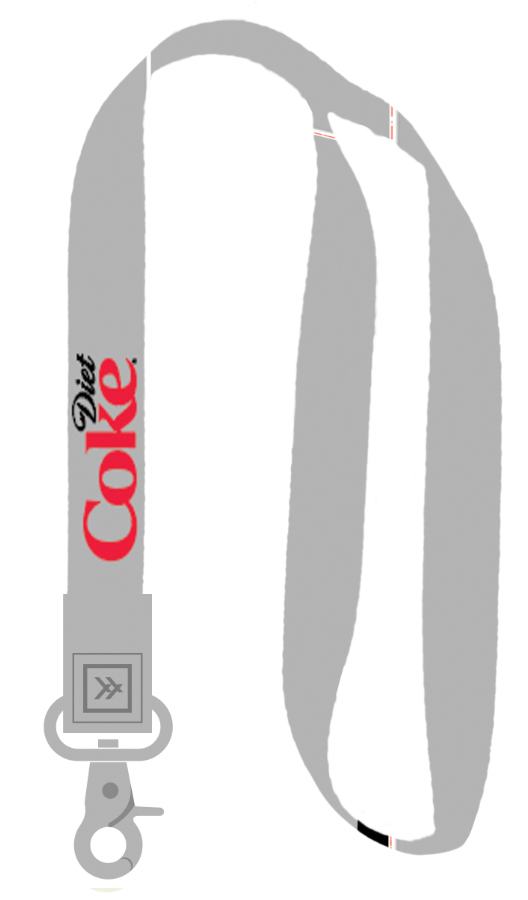 Diet Coke Logo - Neck Lanyard