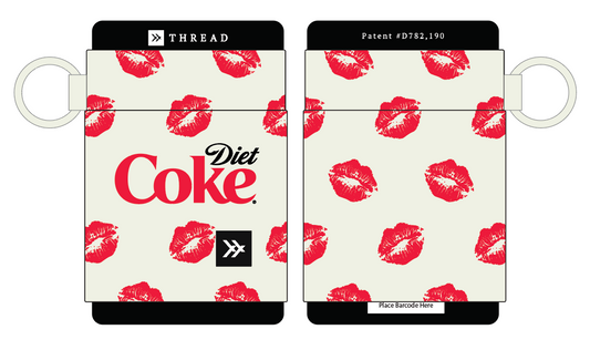 Diet Coke Kiss - Elastic Wallet