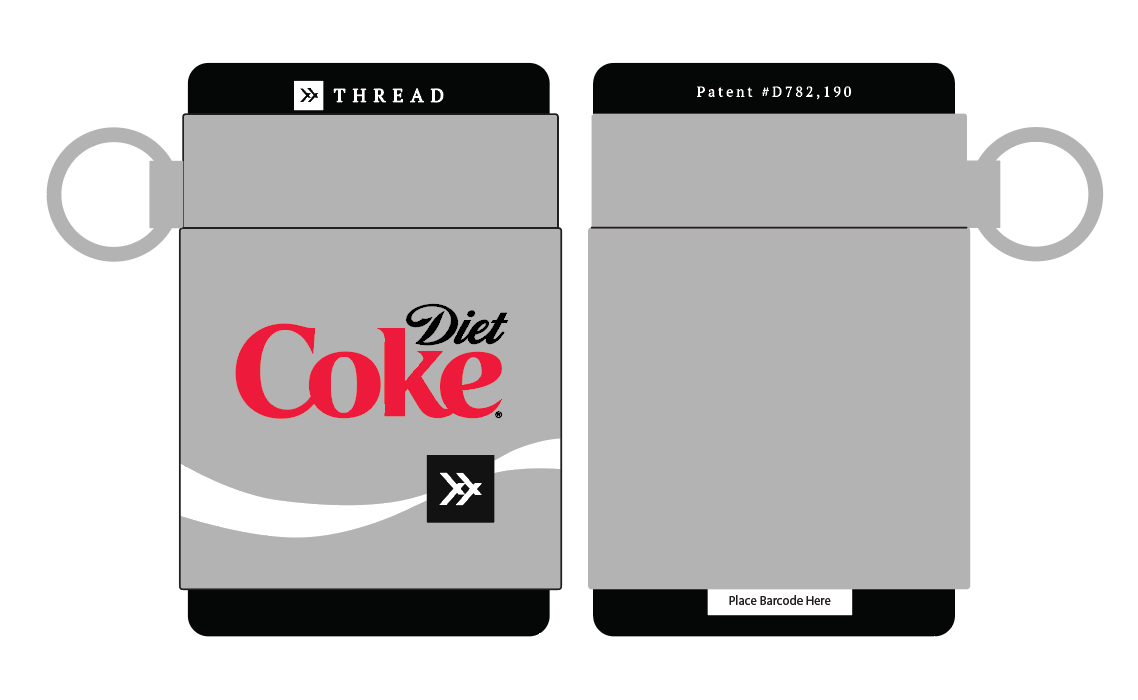 Diet Coke Logo - Elastic Wallet