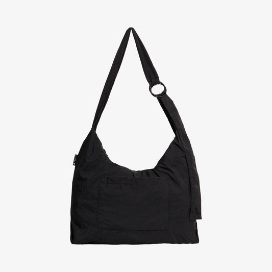 Large Slouchy Shoulder Bag - Black - Thread®