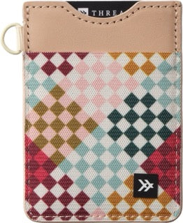 Multi Check - Vertical Leather Wallet