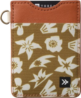 Beach Garden - Vertical Leather Wallet