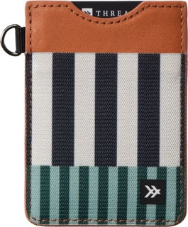 Mod Stripe - Vertical Leather Wallet