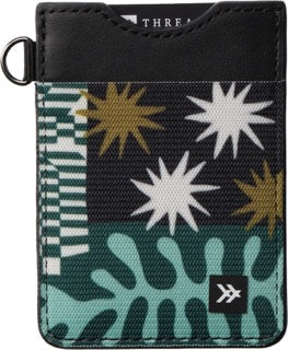 Abstractica - Vertical Leather Wallet