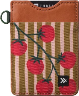 Tomato - Vertical Leather Wallet