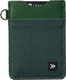 Varsity Green - Vertical Leather Wallet