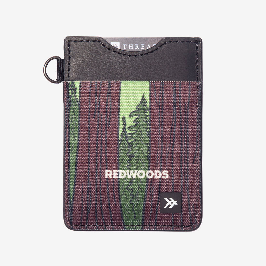 Vertical Leather Wallet - Redwoods - Thread®