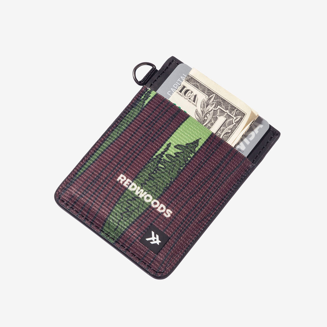 Vertical Leather Wallet - Redwoods - Thread®