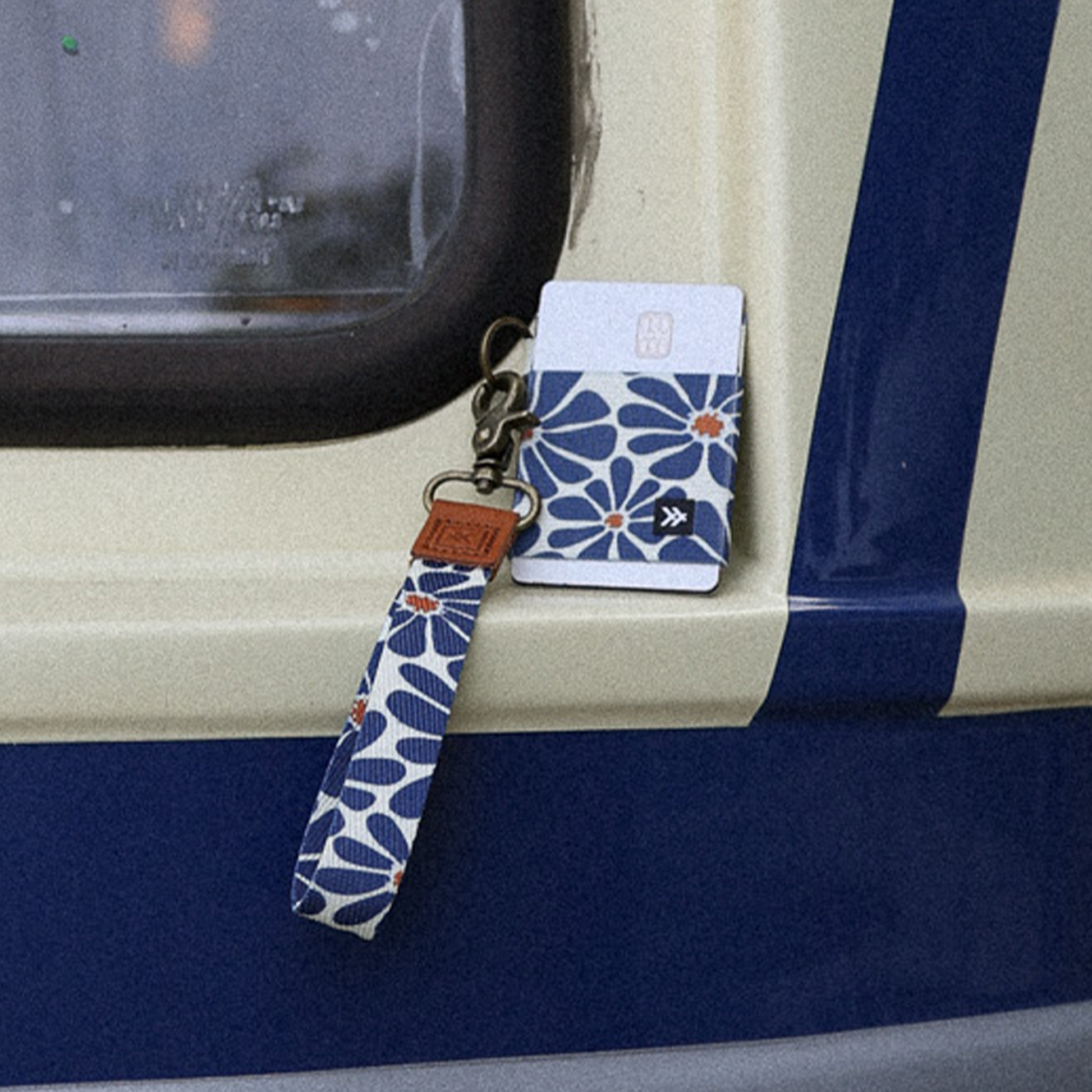 Wristlet Keychain - Emmeline Navy - Thread®