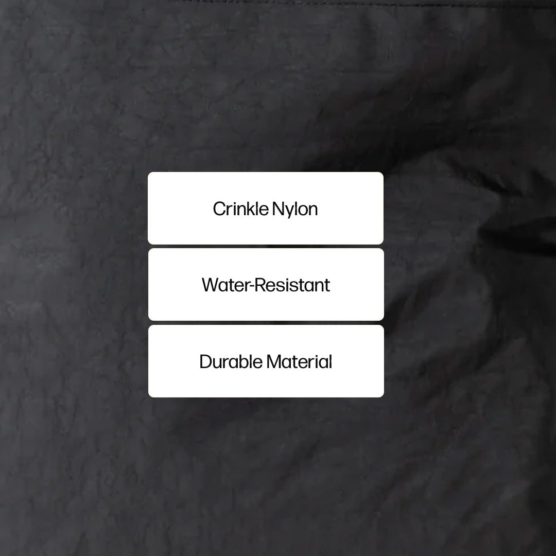 Black - Utility Tote Bag