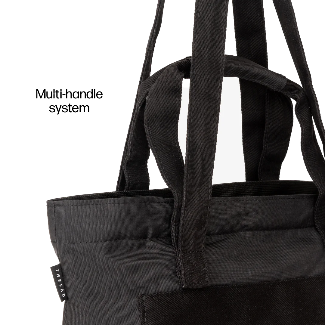 Black - Utility Tote Bag