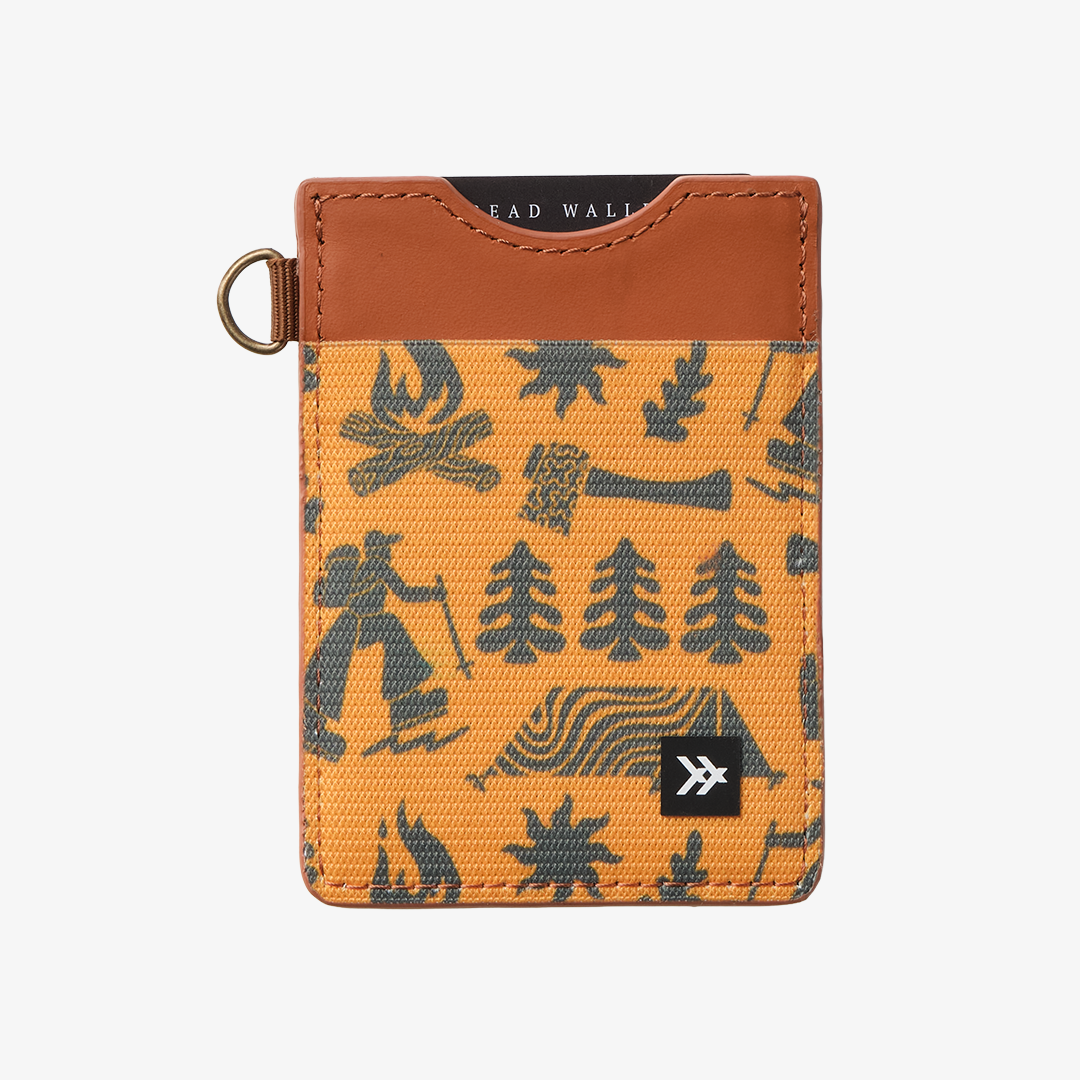 Vertical Leather Wallet - Camp 404 - Thread®