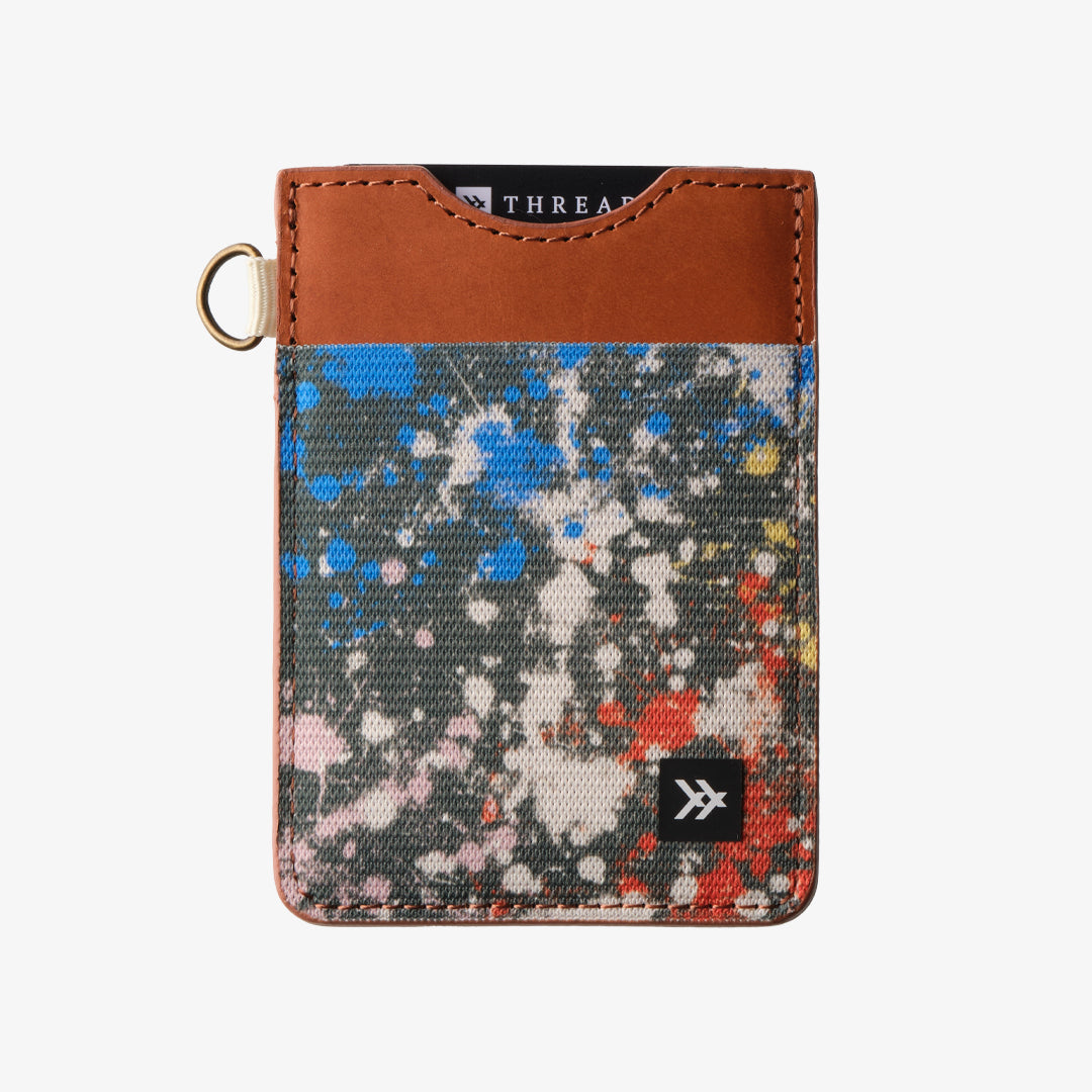 Vertical Leather Wallet - Charlie - Thread®