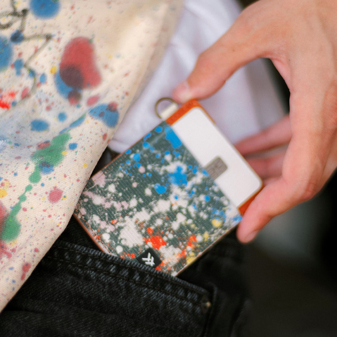 Vertical Leather Wallet - Charlie - Thread®