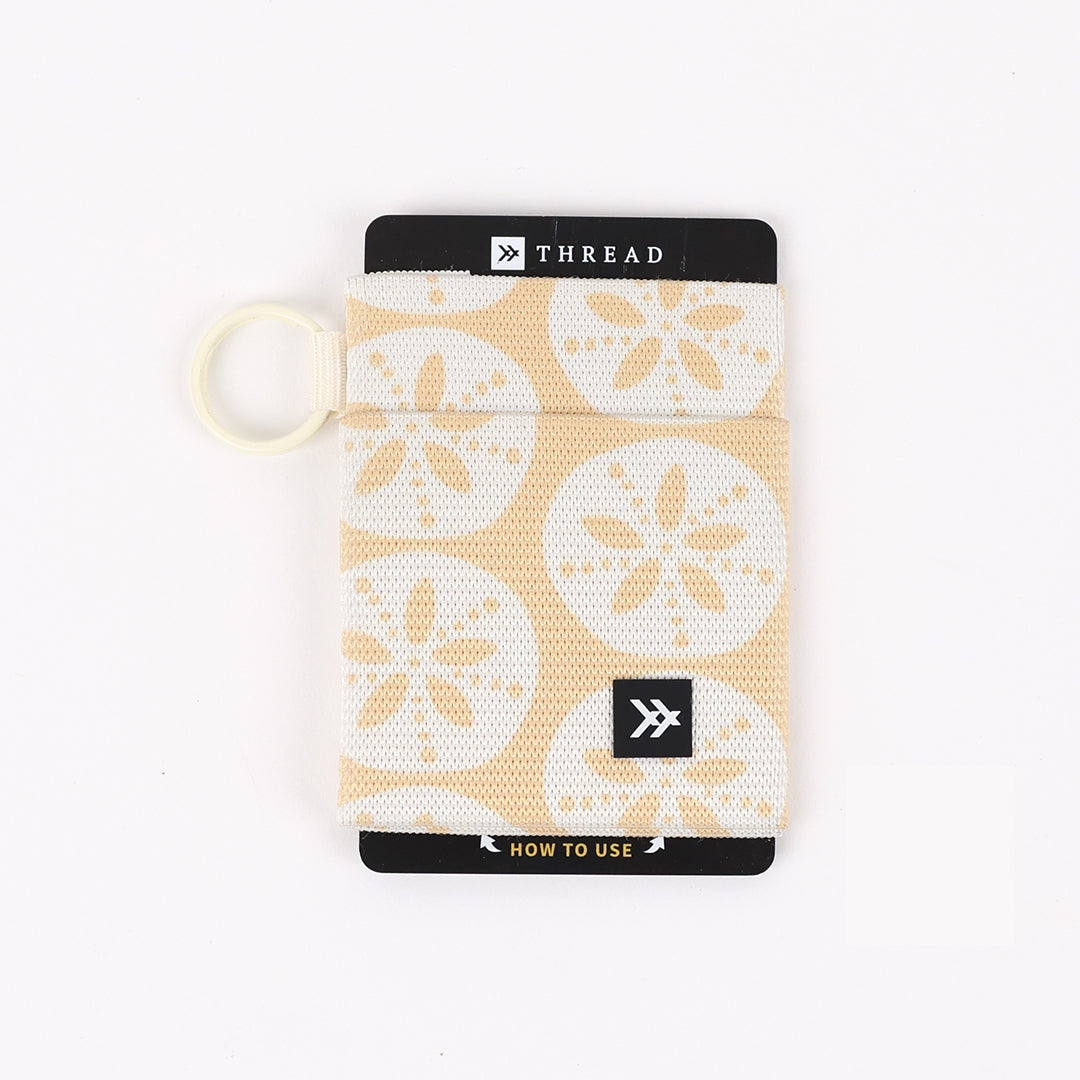 Elastic Wallet - Sand Dollar - Thread®