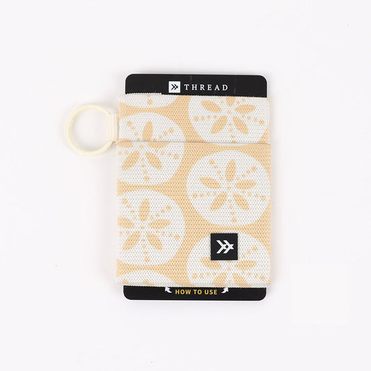 Elastic Wallet - Sand Dollar - Thread®