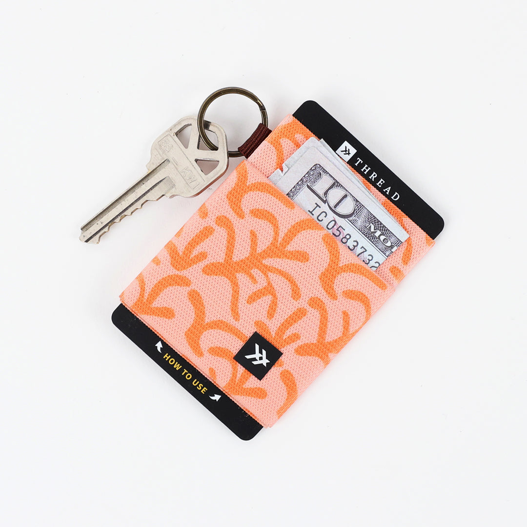 Elastic Wallet - Coral Reef - Thread®