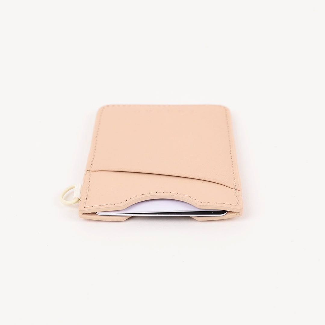 Vertical Leather Wallet - Sand Dollar - Thread®