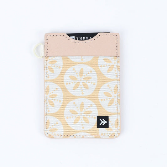 Vertical Leather Wallet - Sand Dollar - Thread®