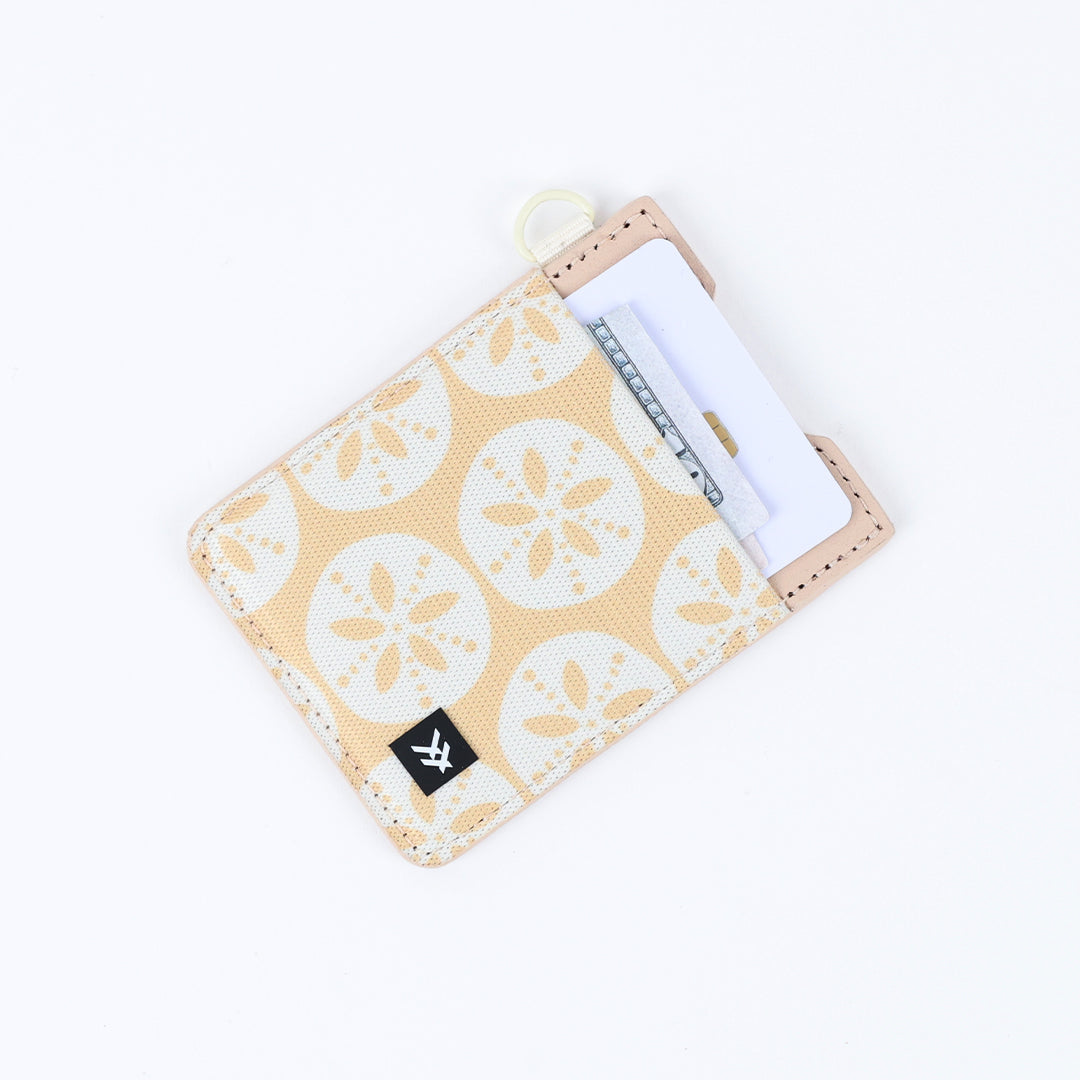 Vertical Leather Wallet - Sand Dollar - Thread®