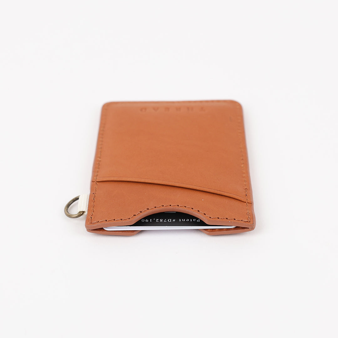 Vertical Leather Wallet - Hawaiian Floral - Thread®