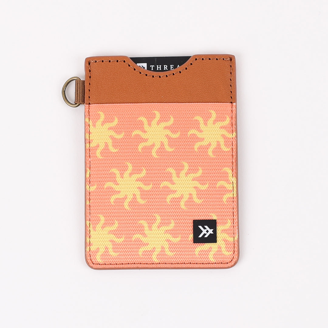 Vertical Leather Wallet - Star Daze - Thread®