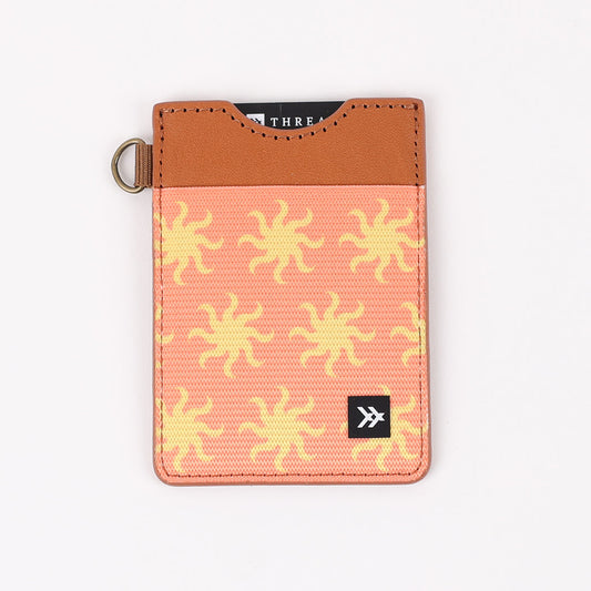 Vertical Leather Wallet - Star Daze - Thread®