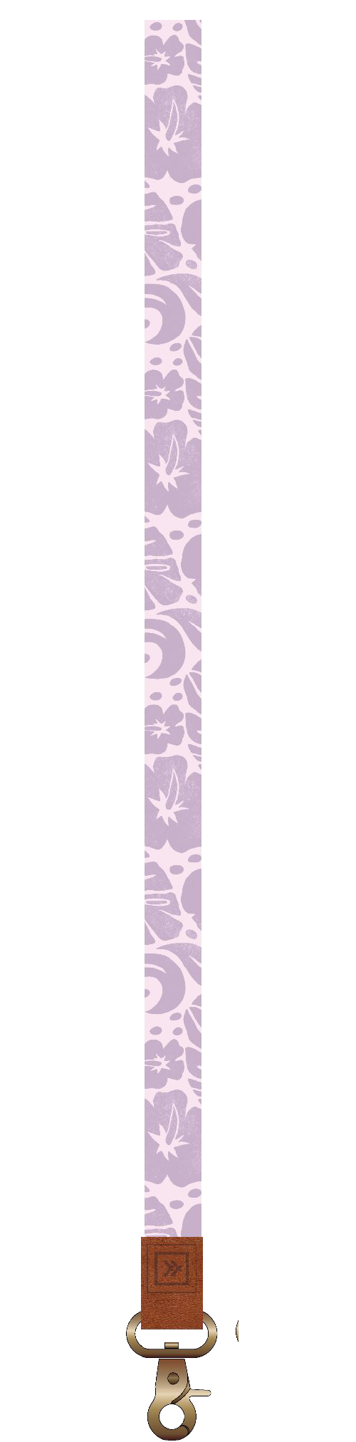 Coral Crush Lavender Neck Lanyard