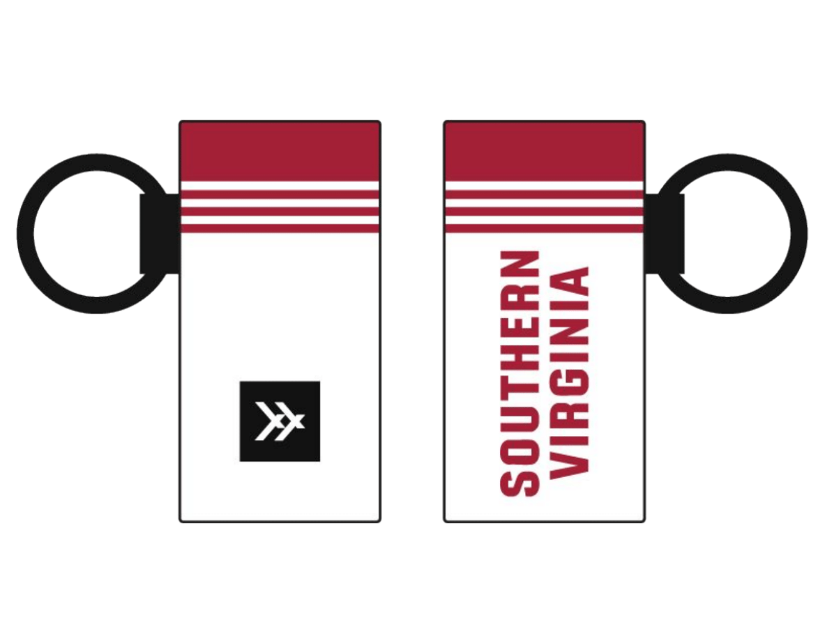 SVU Stripes Chapstick Holder Keychain