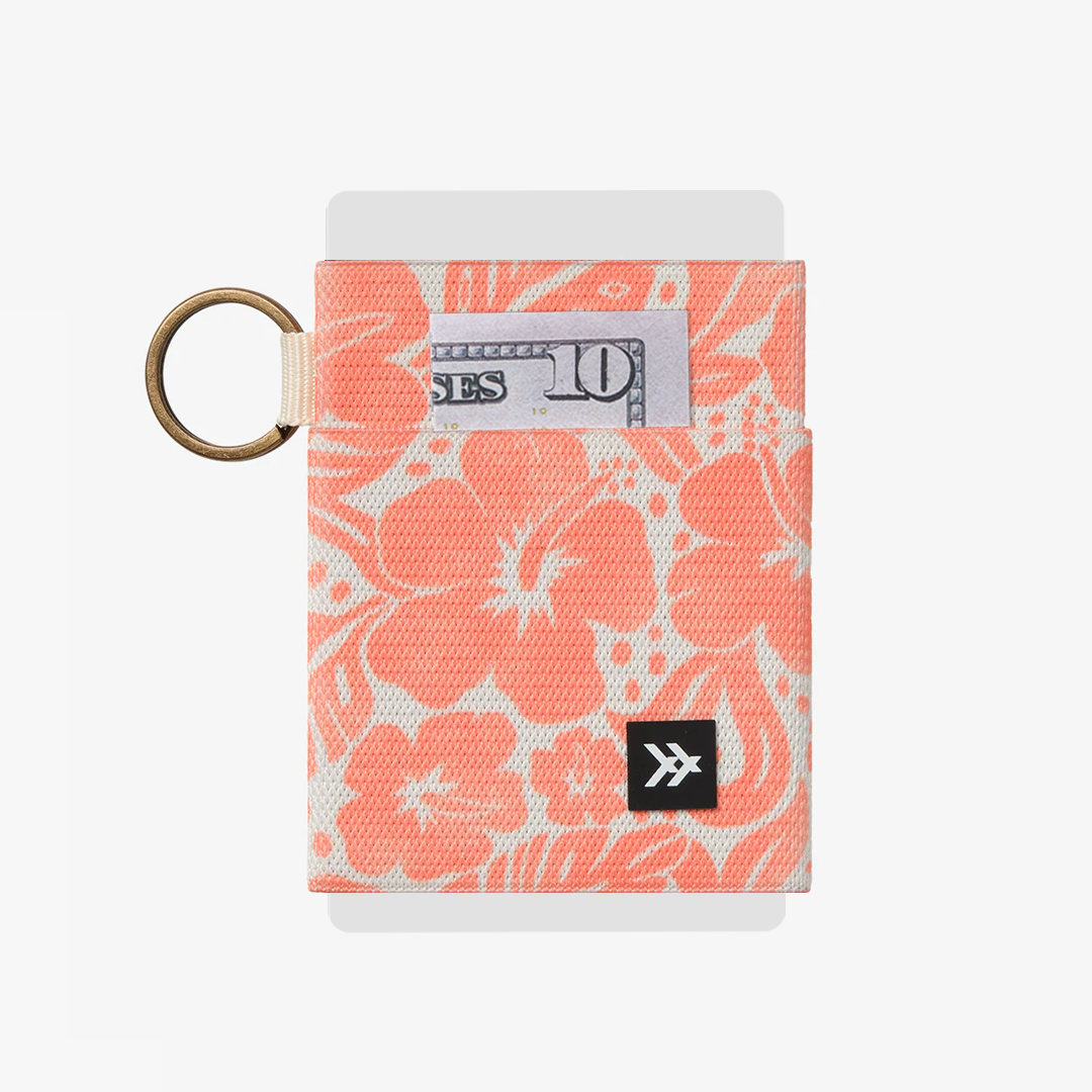 Coral Crush Elastic Wallet
