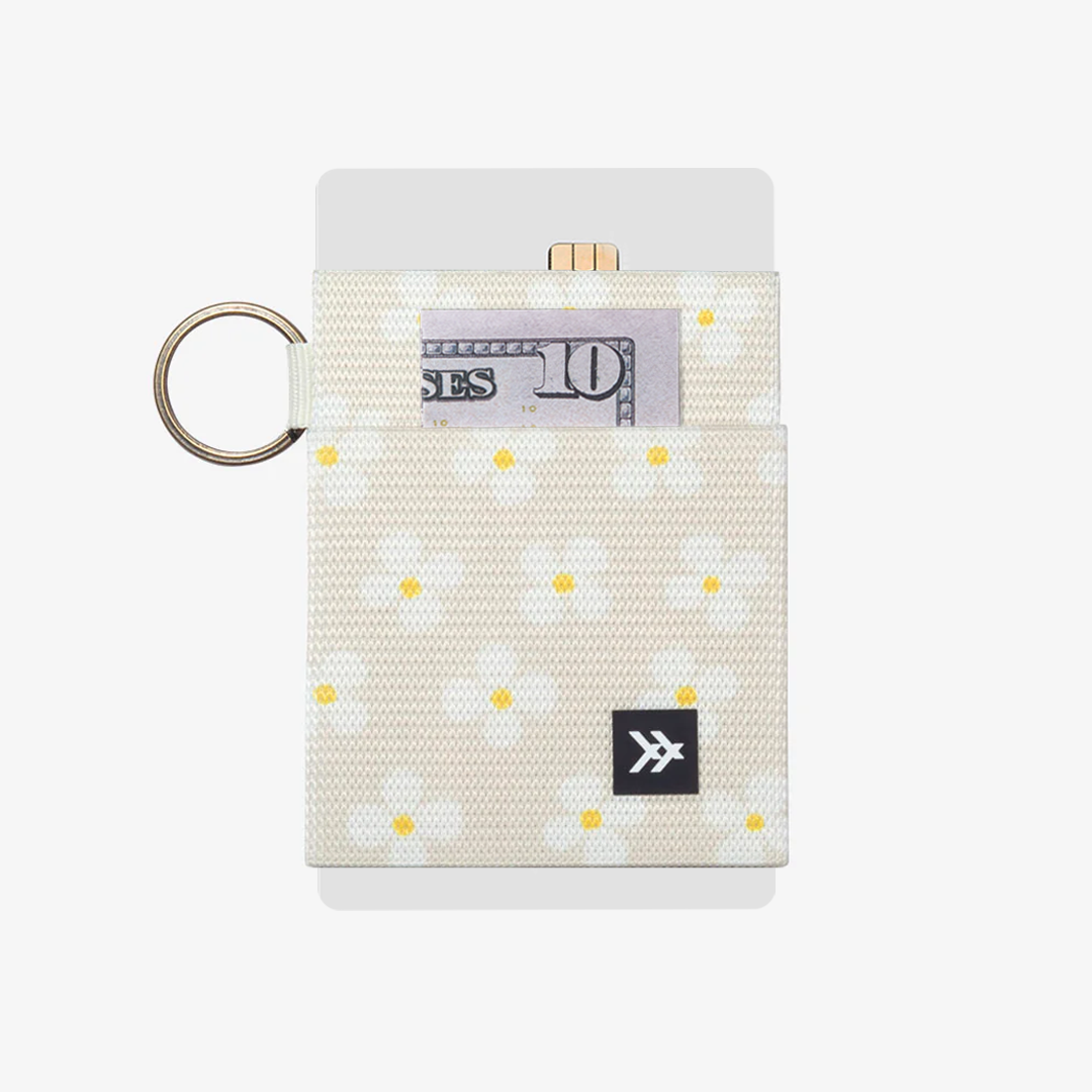 Luna Beige Elastic Wallet