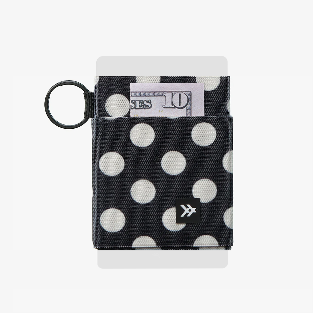 Polka Dot Elastic Wallet