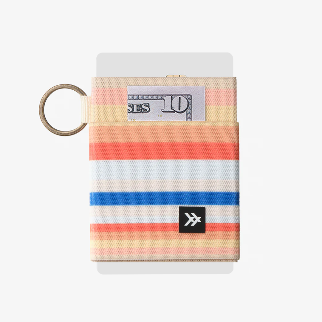 Renae Peach Elastic Wallet