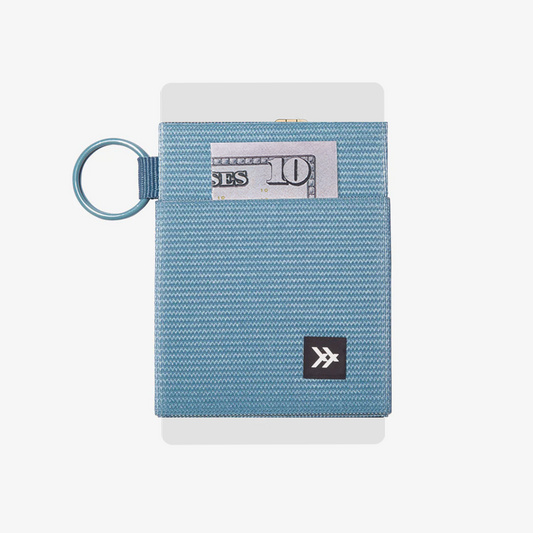 Surf Blue Elastic Wallet