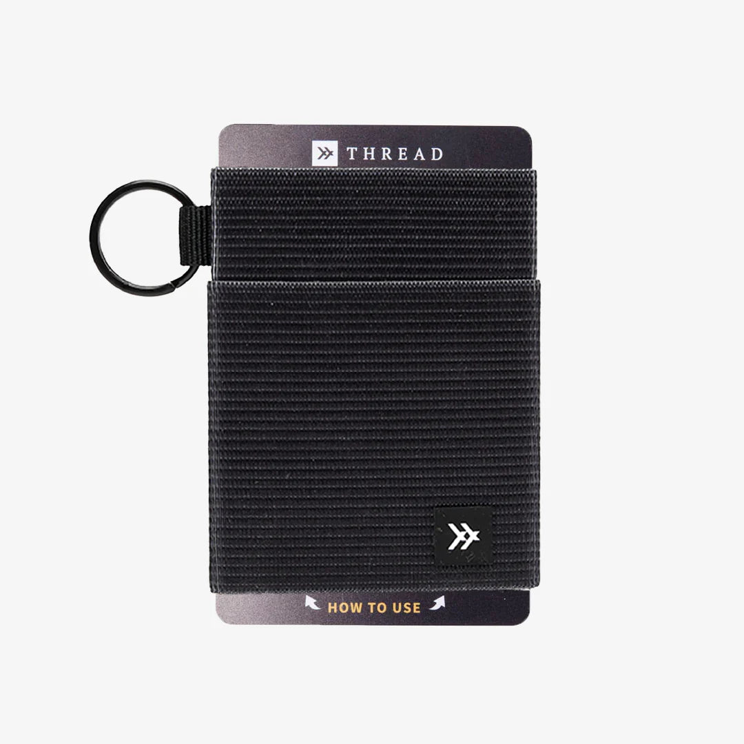 Black - Elastic Wallet
