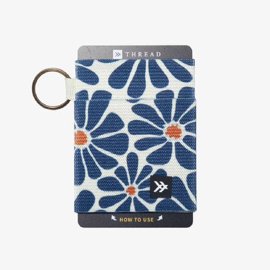 Elastic Wallet - Emmeline Navy - Thread®