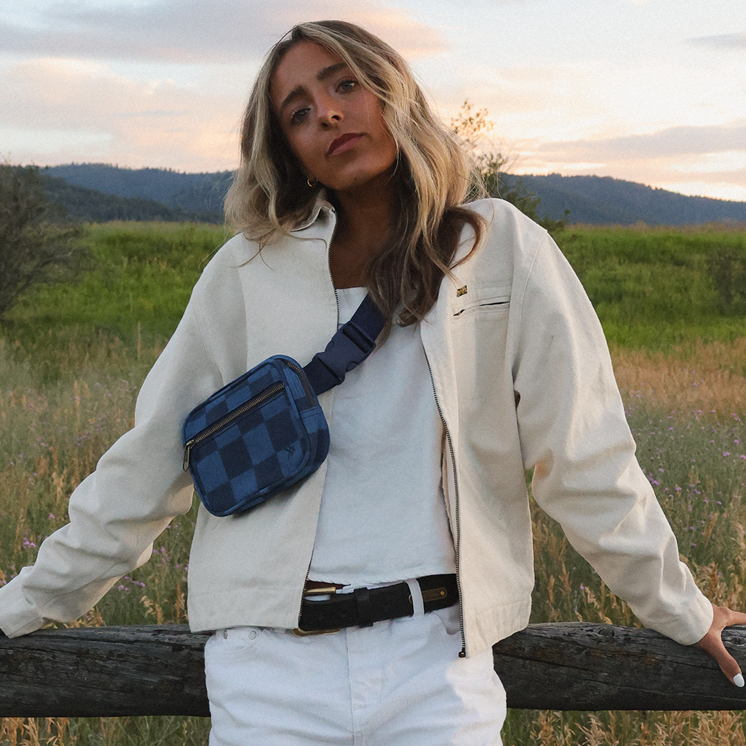 Belt Bag - Denim Check - Thread®