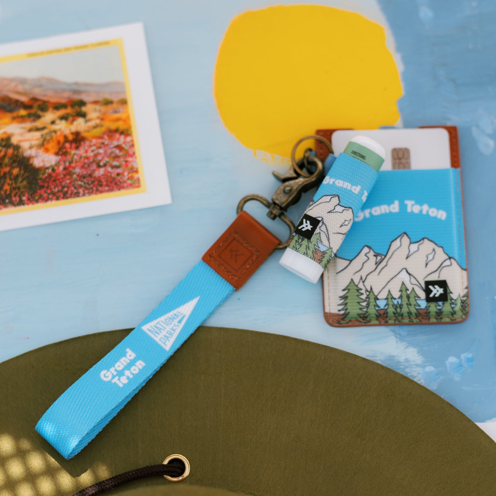 Wristlet Keychain - Grand Teton - Thread®