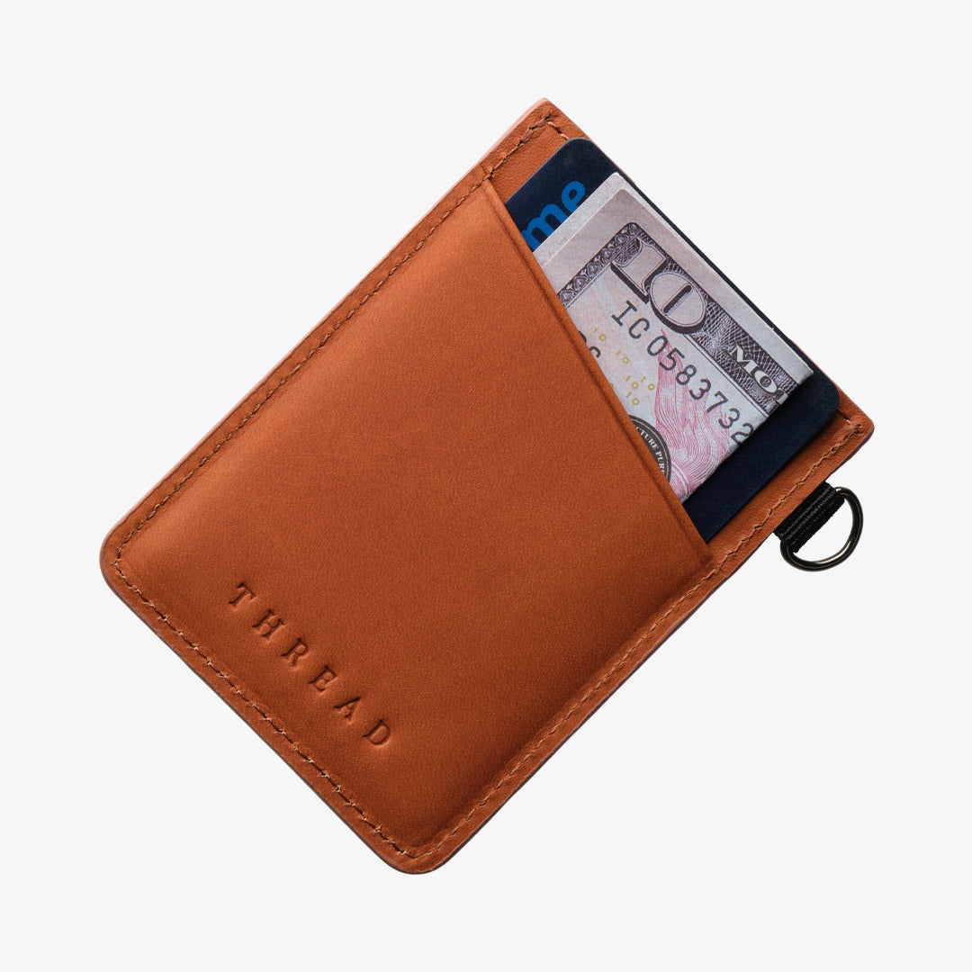 Vertical Leather Wallet - Gwen - Thread®