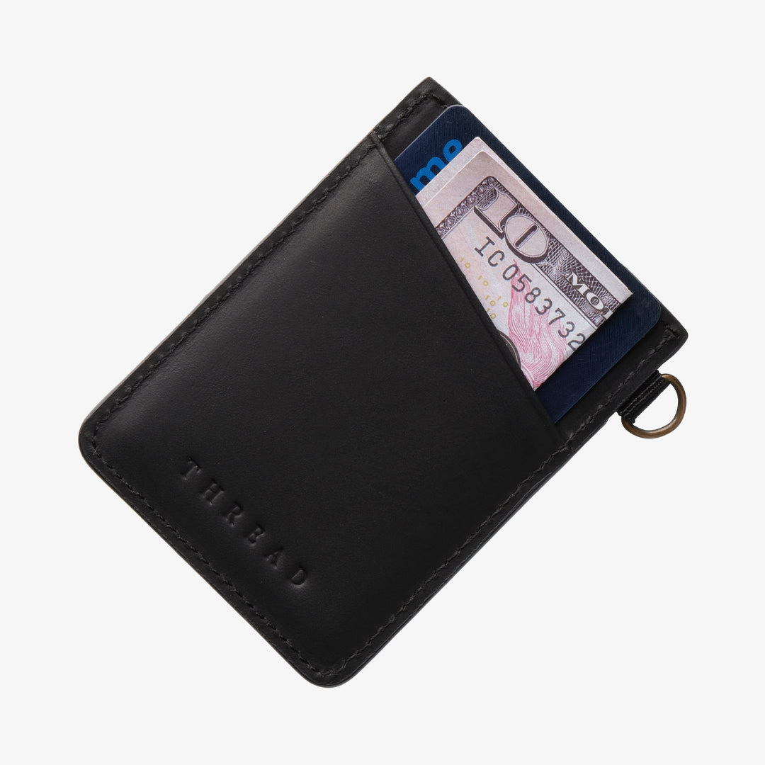 Vertical Leather Wallet - Hendrix - Thread®