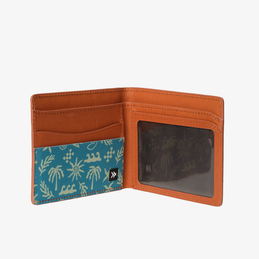 Vegan Leather Bifold Wallet - High Tide - Thread®
