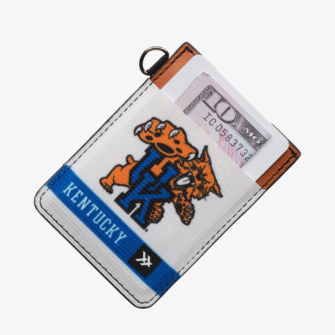 Vertical Leather Wallet - Kentucky Wildcat - Thread®
