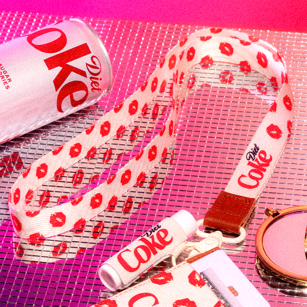 Neck Lanyard - Diet Coke Kiss - Thread®