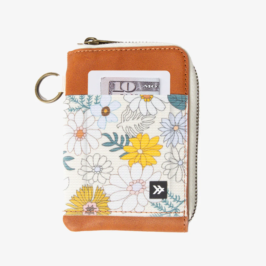 Leather Zip Wallet - Blossom - Thread®