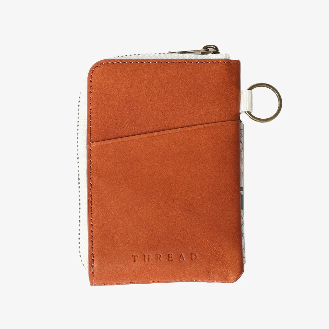 Leather Zip Wallet - Claudia - Thread®