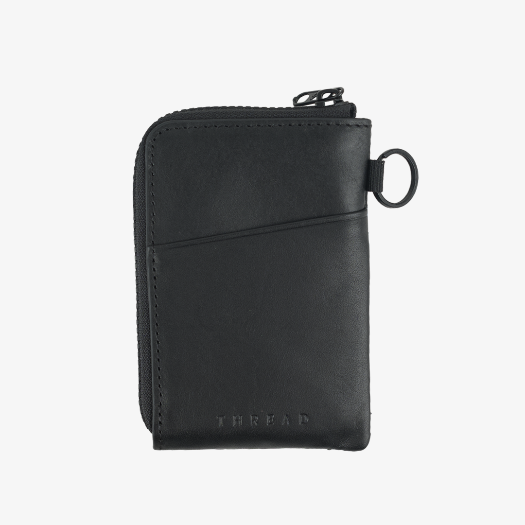 Leather Zip Wallet - Forest Critters - Thread®