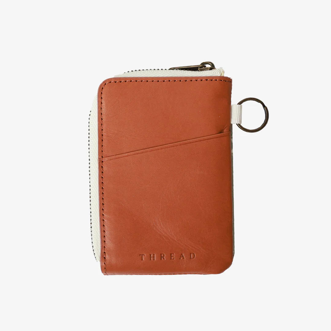Leather Zip Wallet - Luna Beige - Thread®