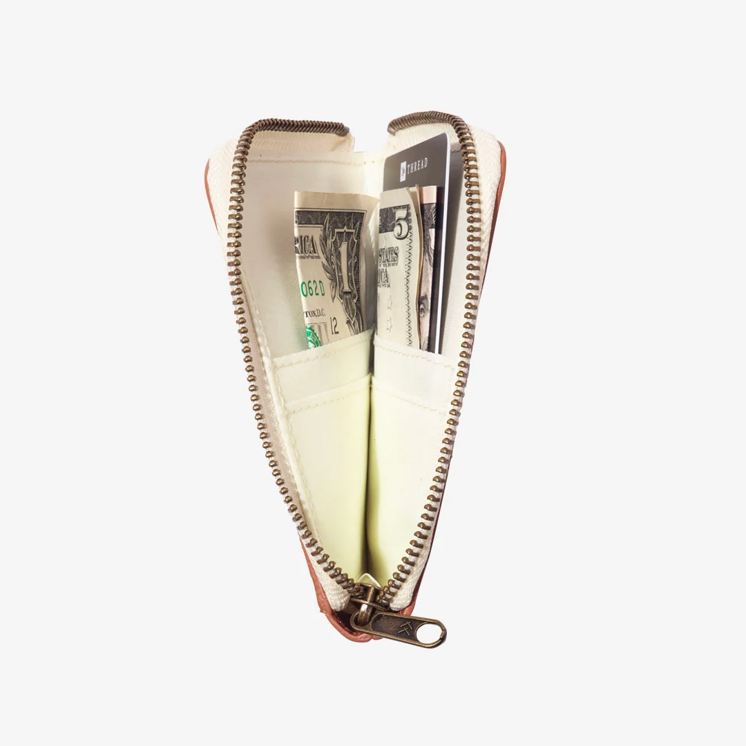 Leather Zip Wallet - Renae - Thread®