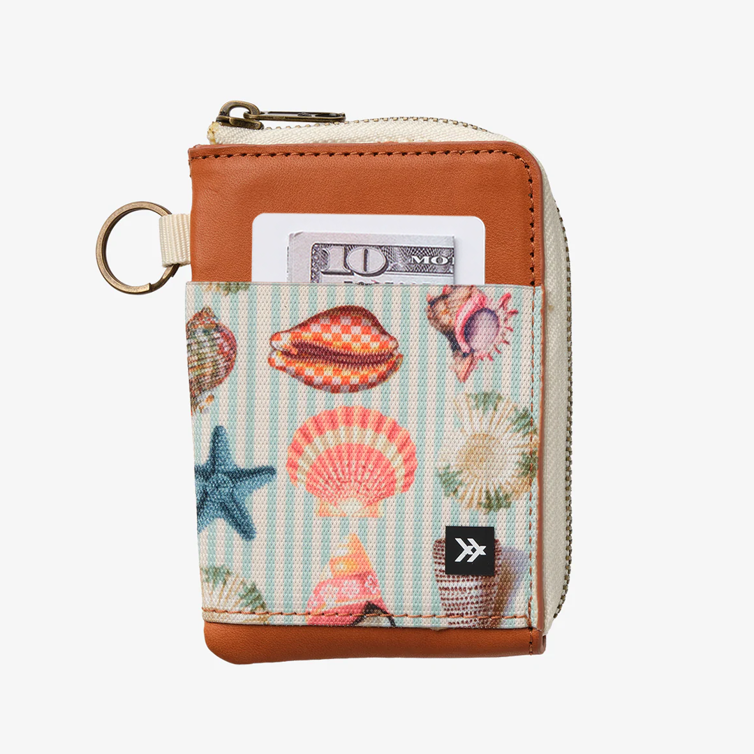 Shells - Leather Zip Wallet